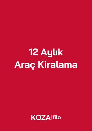 12 Aylık Araç Kiralama